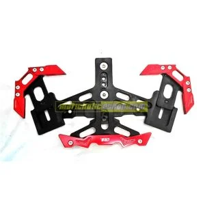 TAD - Bracket Plat NOPOL - Red