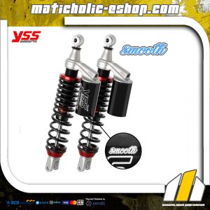 YSS - Shockbreaker Belakang Twin Shock G-Plus Smooth All Black TC302-365TJ Honda New PCX 160 - Black