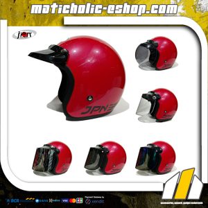 JPN ARC Helm Retro Plus Visor - Fanta Glossy