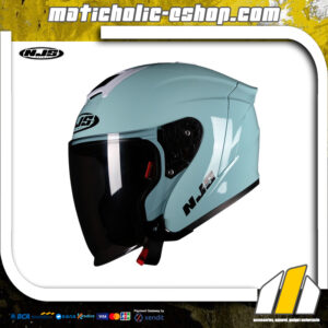 NJS Kairoz Helm Open Face - Easy Green