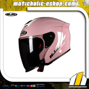 NJS Kairoz Helm Open Face - Peach Pink