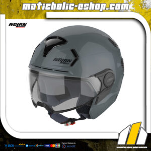 Nolan N30-4 T CLASSIC 08 Jet Motorcycle Helmet - Slate Grey