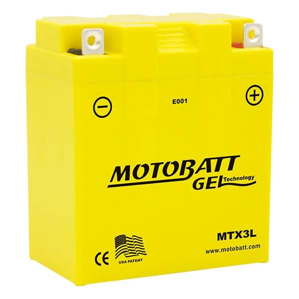 Motobatt - Accu Gel MTX3L - 3Ah - Image 2